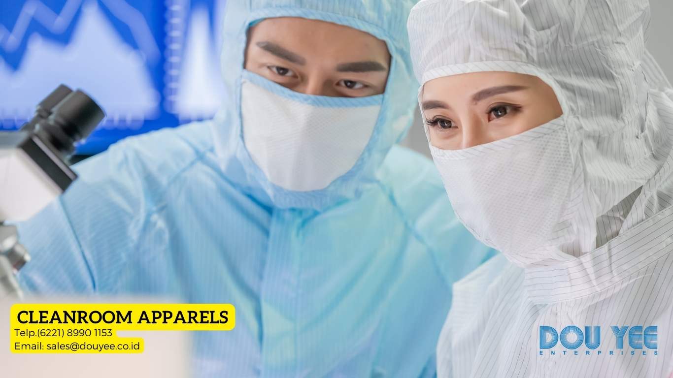 Baju cleanroom coverall ESD