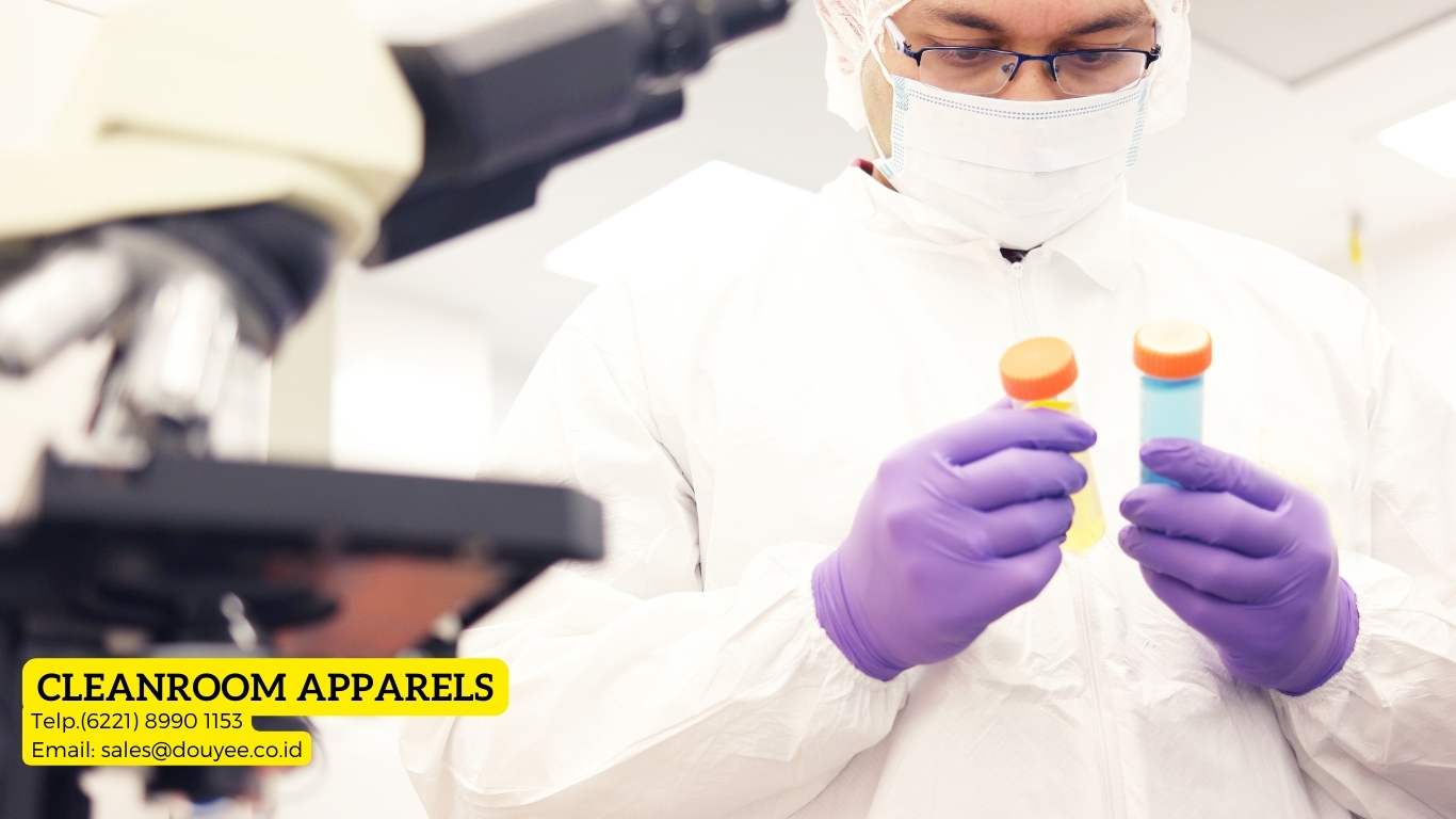 Baju cleanroom coverall ESD