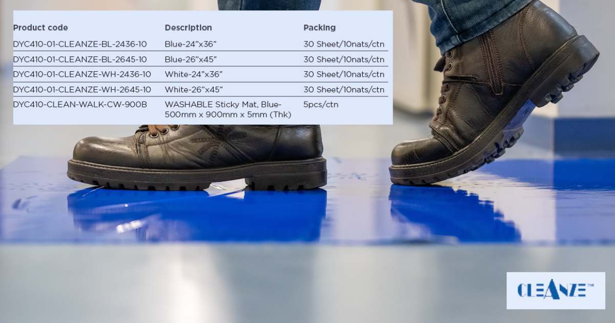 Manfaat Sticky Mat untuk Cleanroom
