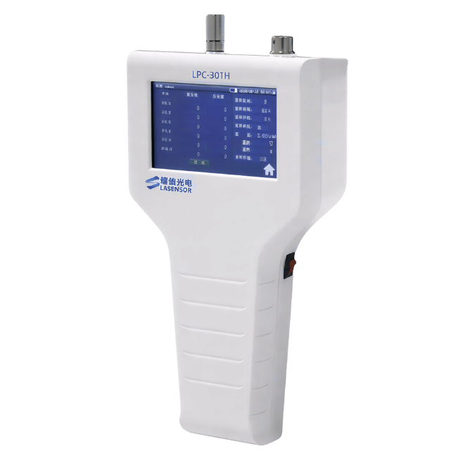 Cleanroom particle counter